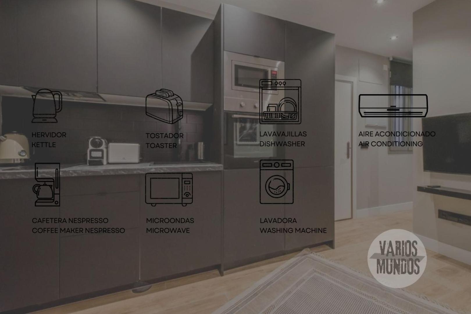 Urban And Central Apt 5Pax En Calle Silva-Gran Via E2 Madrid Exterior photo